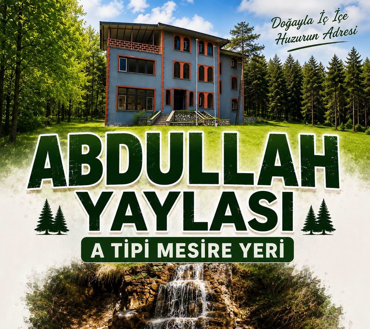 T.C. KARGI BELEDİYE BAŞKANLIĞI ABDULLAH YAYLASI A TİPİ MESİRE YERİNİN KİRALANMASINA İLİŞKİN İHALE İLANI
